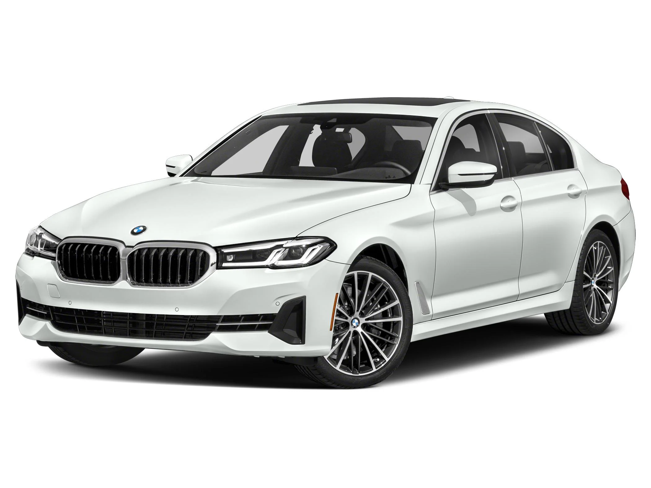 Used 2023 Aventurin Red Metallic BMW 540i image 1