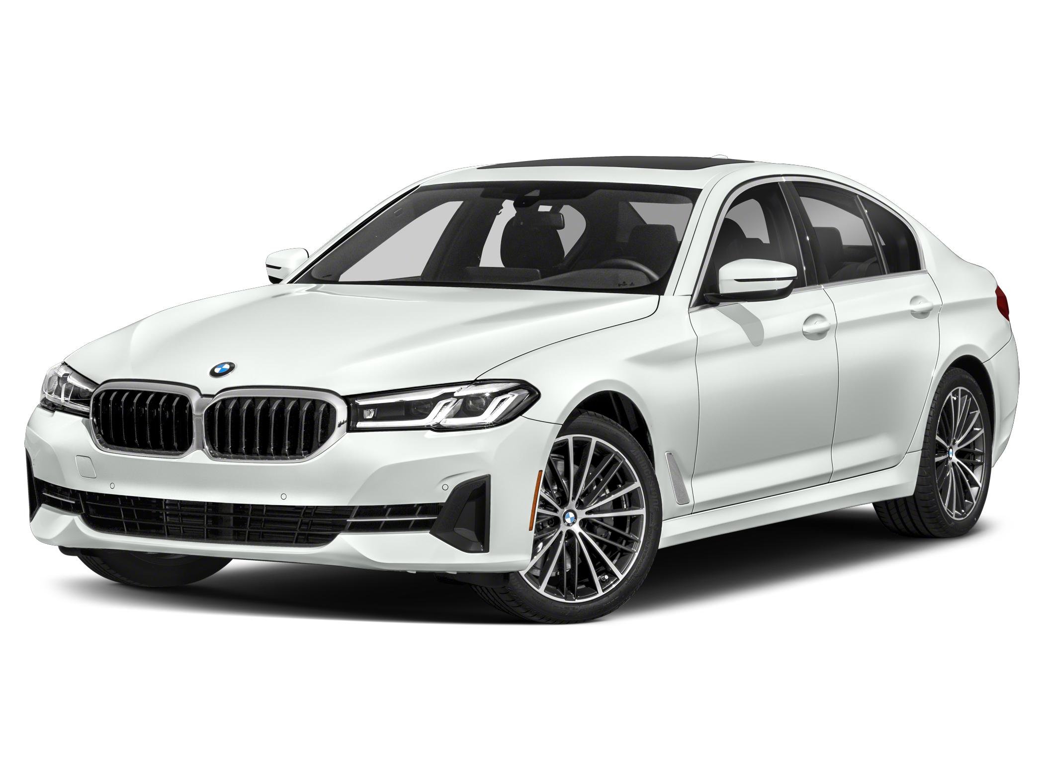 Used 2023 Aventurin Red Metallic BMW 540i image 1
