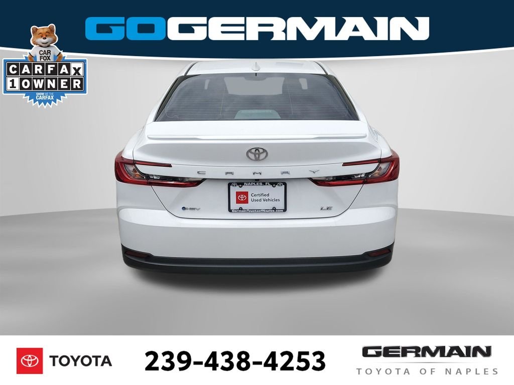 Used 2025 White Toyota LE image 10