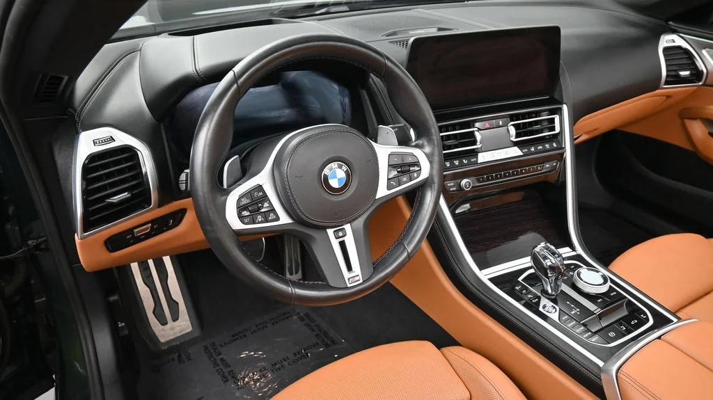 Certified Used 2025 Green BMW M850i xDrive image 7