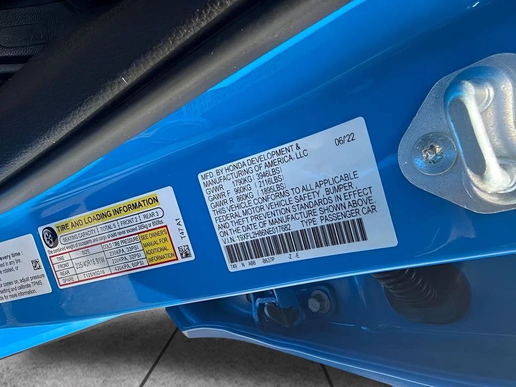 Used 2022 Blue Honda Sport image 23