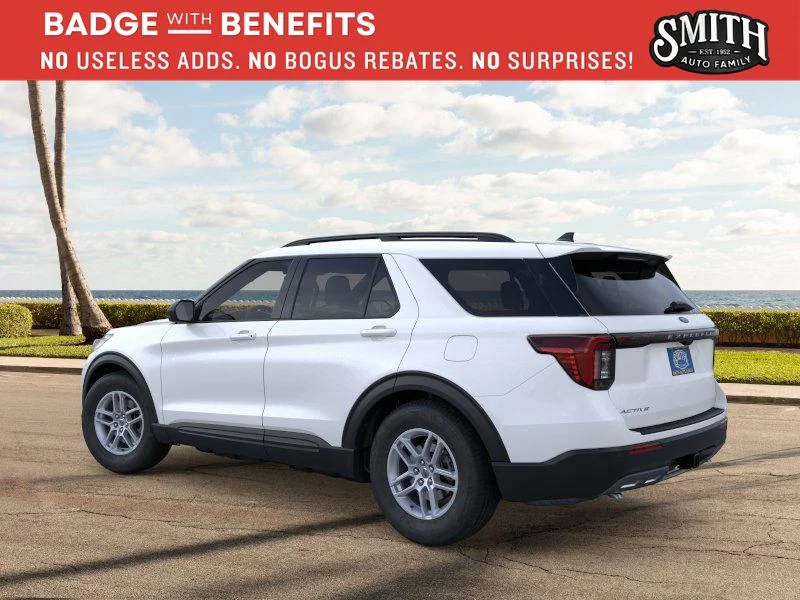 New 2026 Star White Metallic Tri-Coat Ford Active image 5