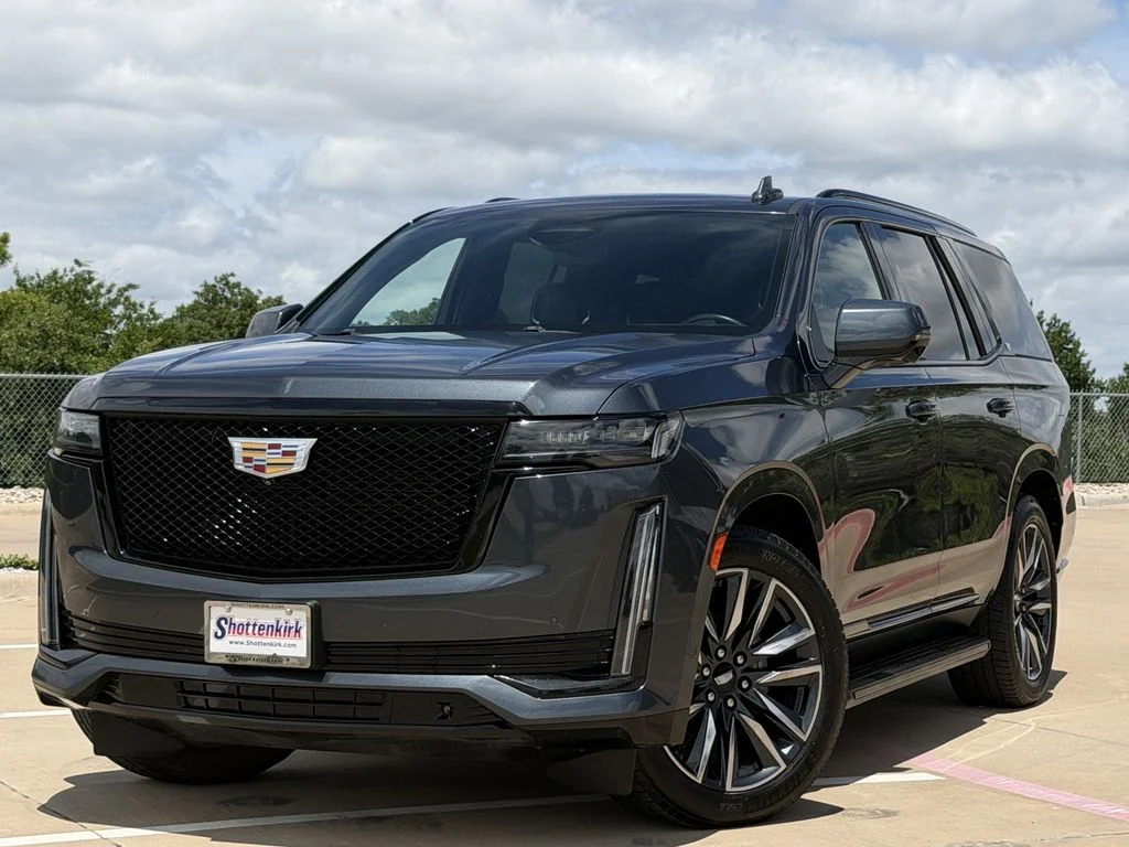 Used 2021 Gray Cadillac Sport image 2