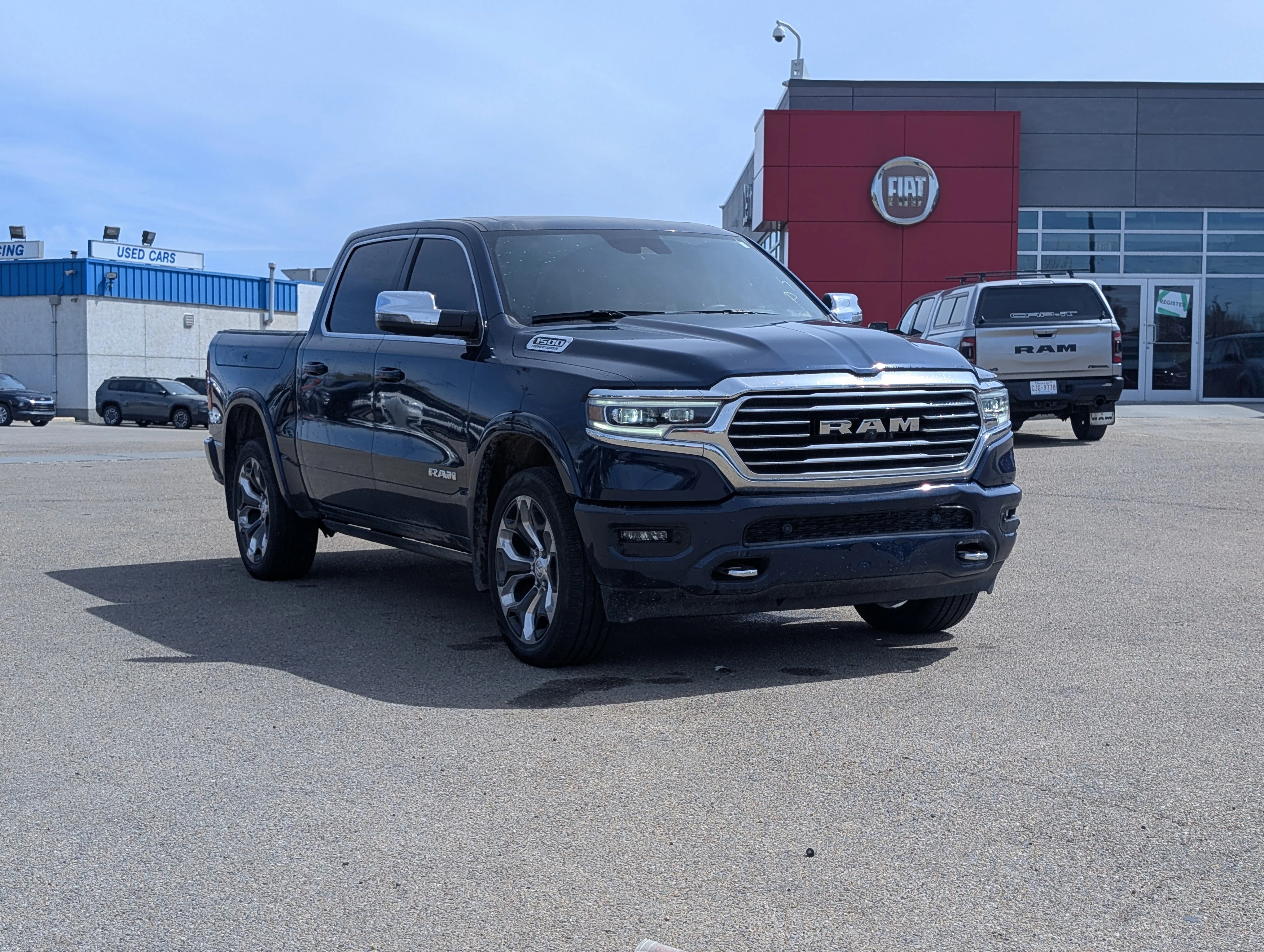 Used 2024 Patriot Blue Pearl Ram Limited Longhorn image 9