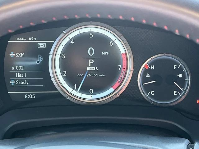Certified Used 2022 NEBULA GRAY PEARL Lexus 350 F Sport Handling image 50