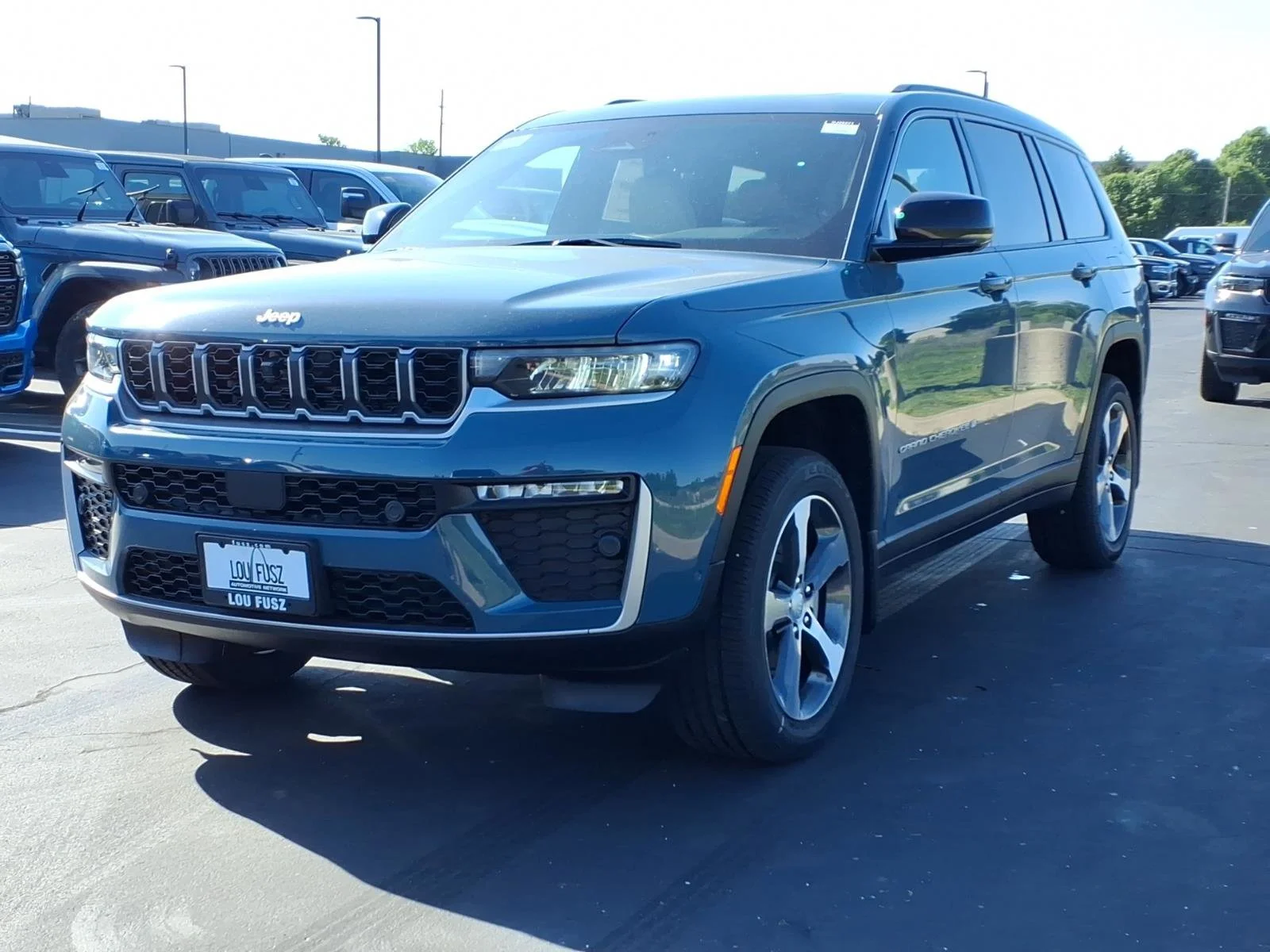 New 2026 Steel Blue Jeep Limited image 2