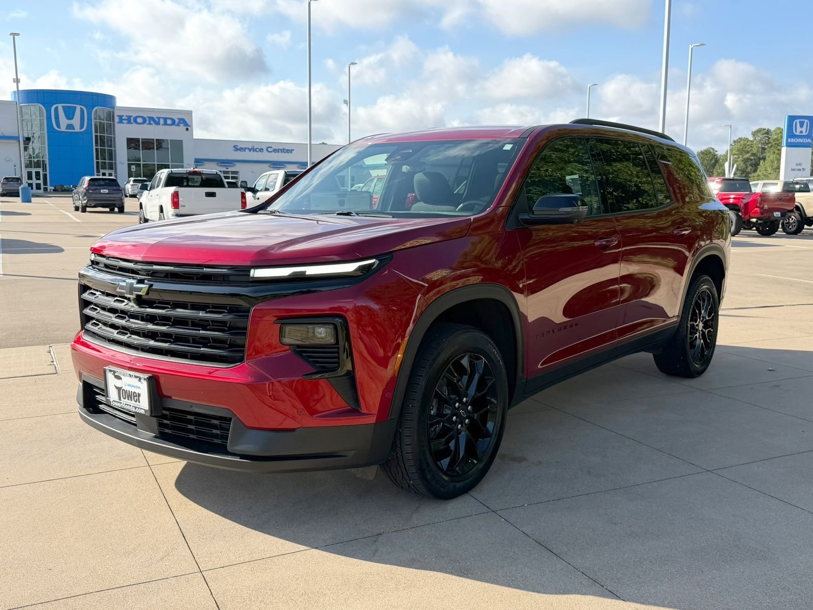 Used 2025 Radiant Red Tintcoat Chevrolet LT image 3