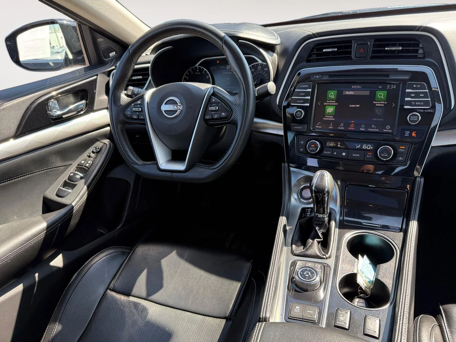 Used 2023 BLACK NISSAN SL SEDAN image 11