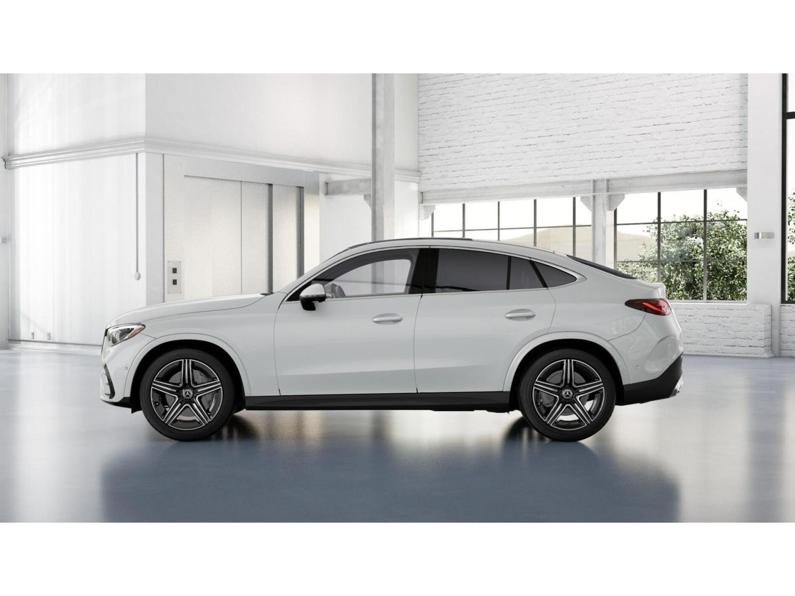 New 2026 MANUFAKTUR Moonlight White Metallic Mercedes-Benz GLC 300 Coupe 4D Sport Utility 4MATIC® image 35