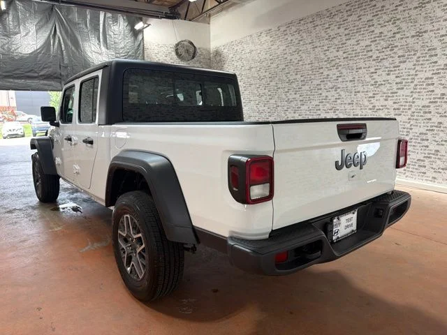 Used 2024 Bright White Clearcoat Jeep Sport image 5