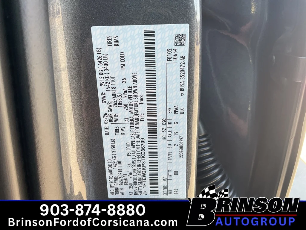 New 2026 Carbonized Gray Metallic Ford STX® image 16