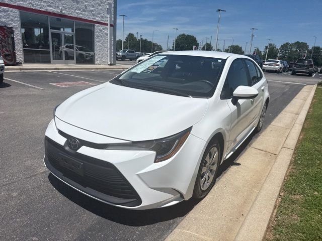 Used 2024 White Toyota LE image 3