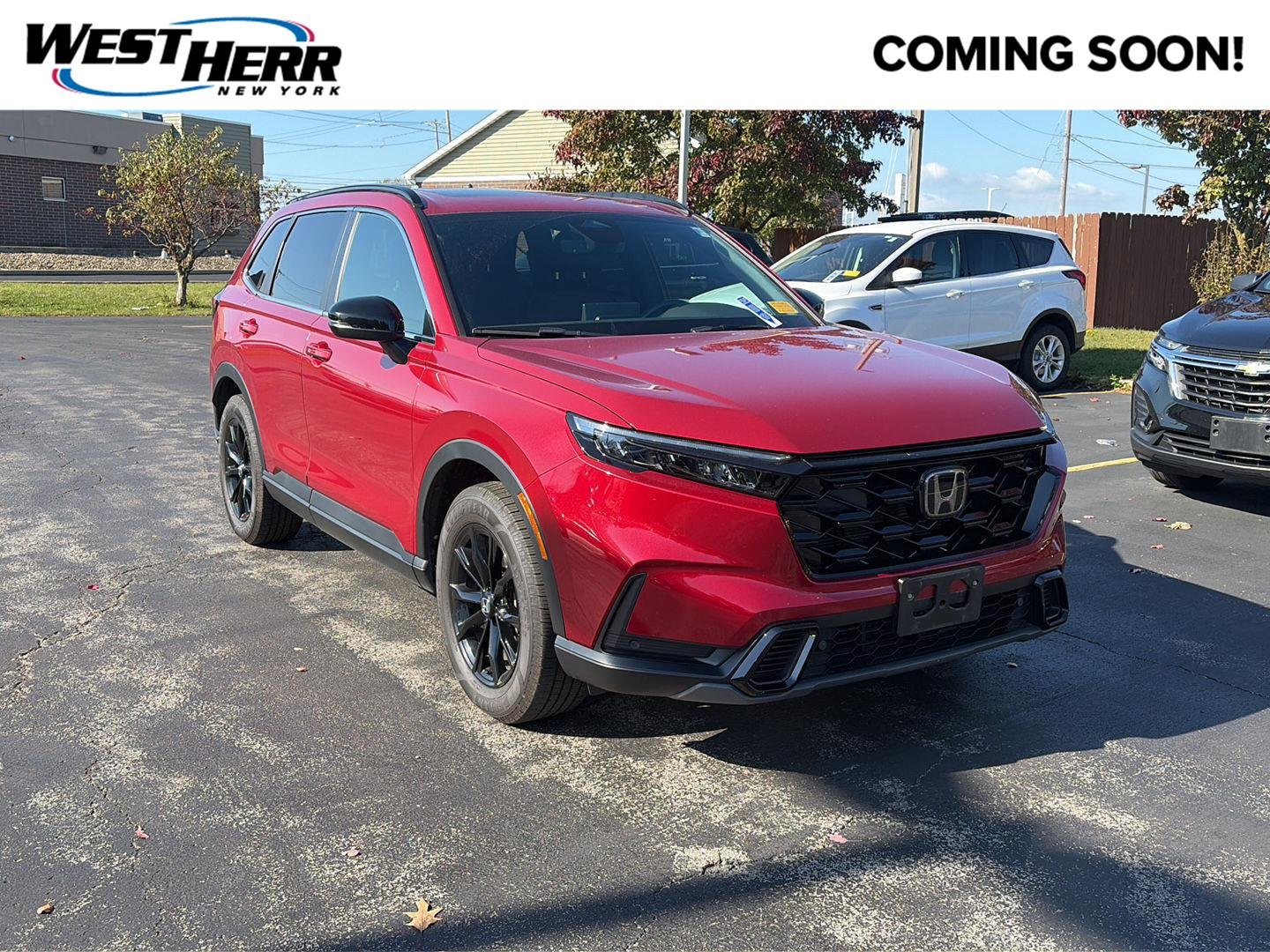 Used 2024 Radiant Red Metallic Honda Sport-L image 1