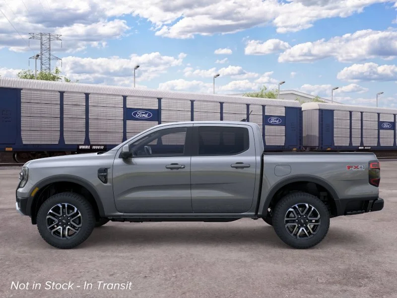New 2026 Carbonized Gray Metallic Ford LARIAT image 3