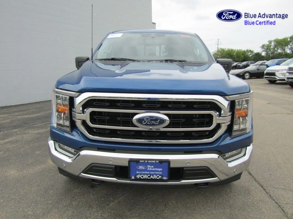 Certified Used 2023 Atlas Blue Metallic Ford XLT image 7