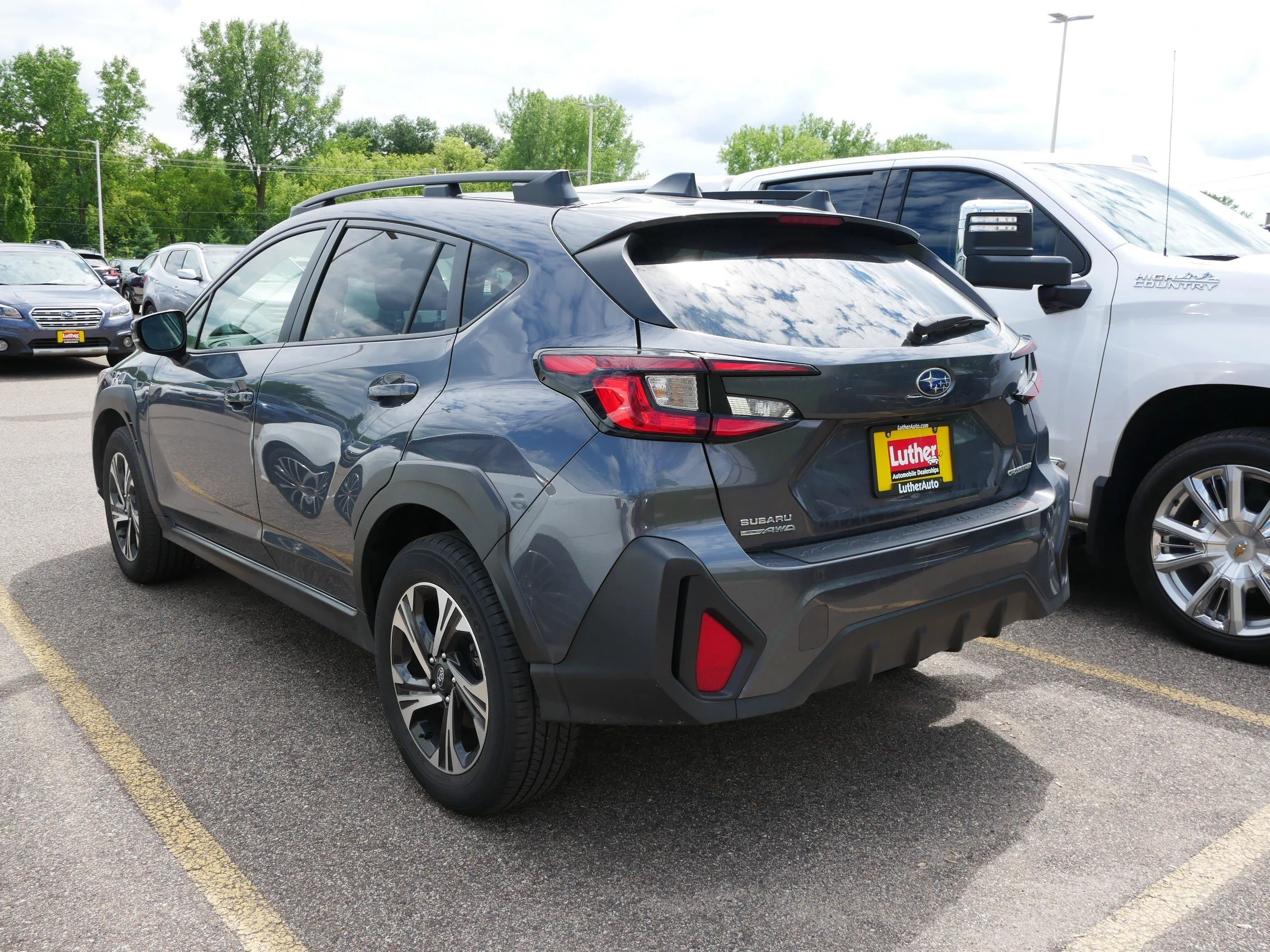 Used 2024 Magnetite Gray Metallic Subaru Premium image 4