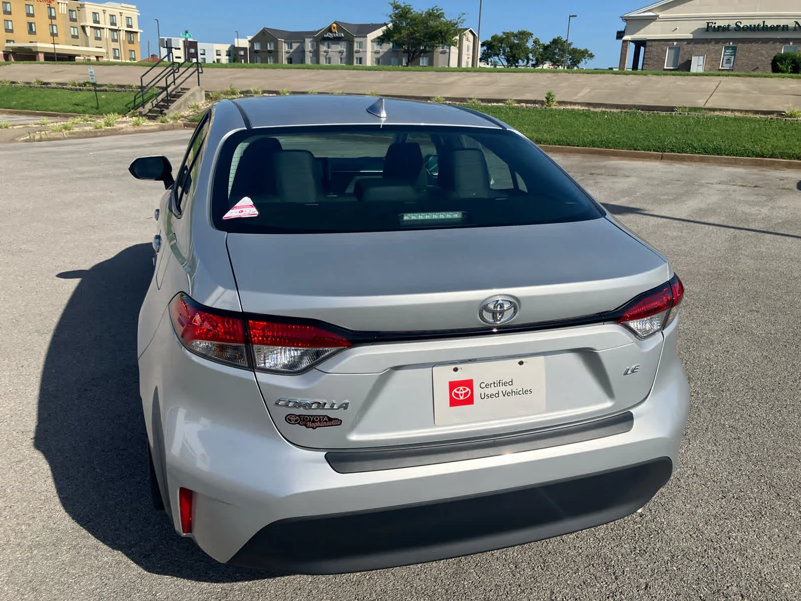 Certified Used 2026 Classic Silver Metallic Toyota LE image 7