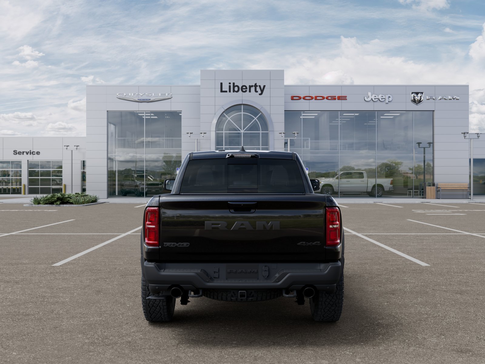 New 2026 Diamond Black Crystal Pearl-Coat Exterior Paint RAM RHO image 45