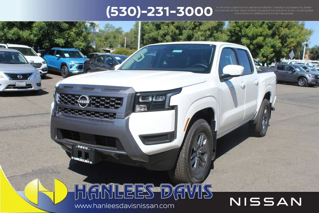 New 2026 Glacier White Nissan Crew Cab SV image 3