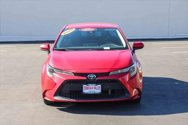 Certified Used 2020 BARCELONA RED MET. Toyota  image 2
