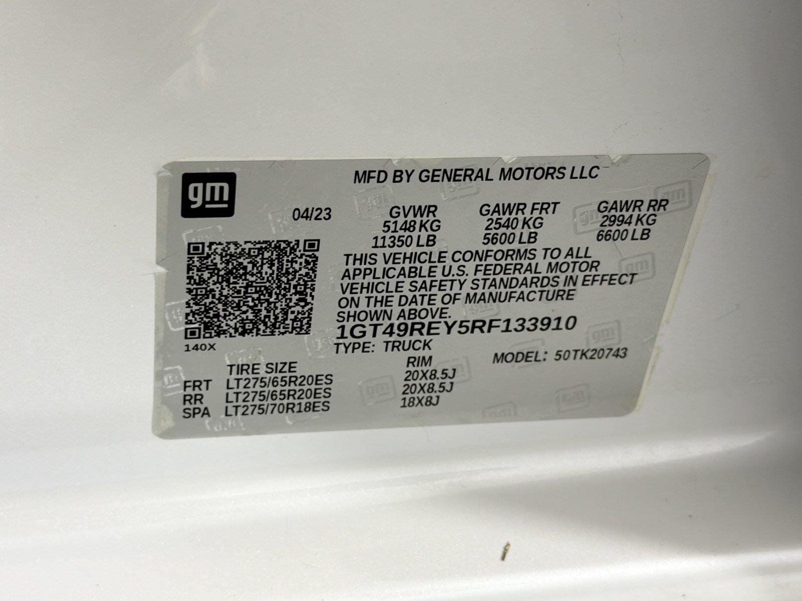 Certified Used 2024 White Frost Tricoat GMC Denali image 32