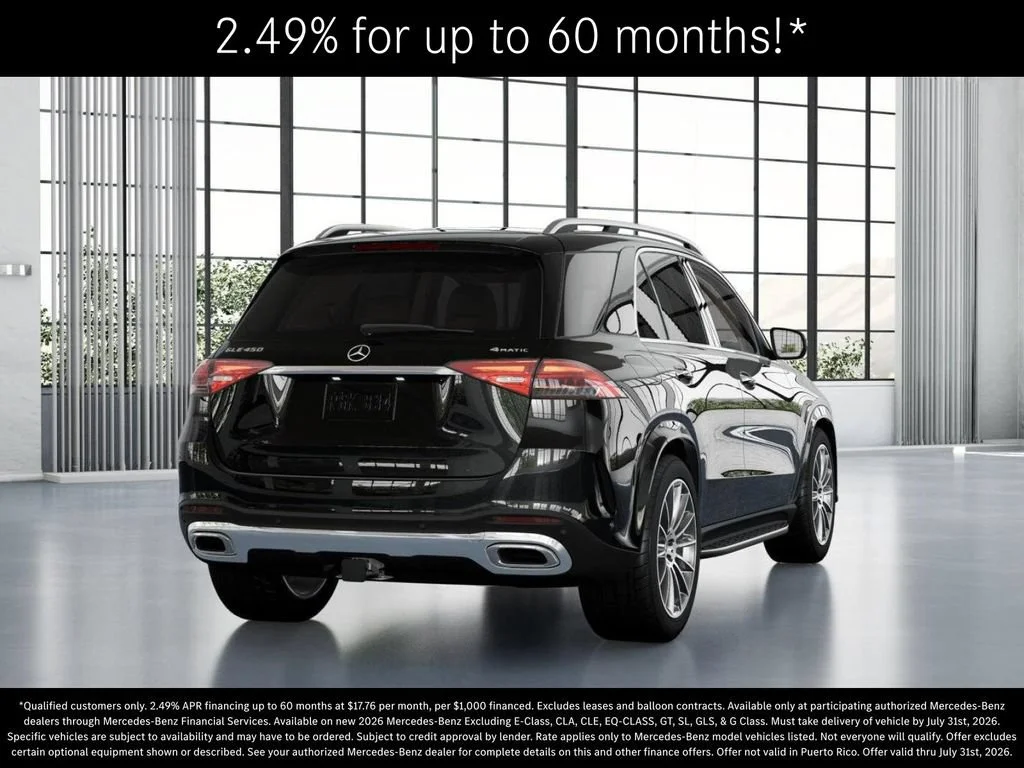 New 2026 Obsidian Black Metallic Mercedes-Benz GLE 450 image 65