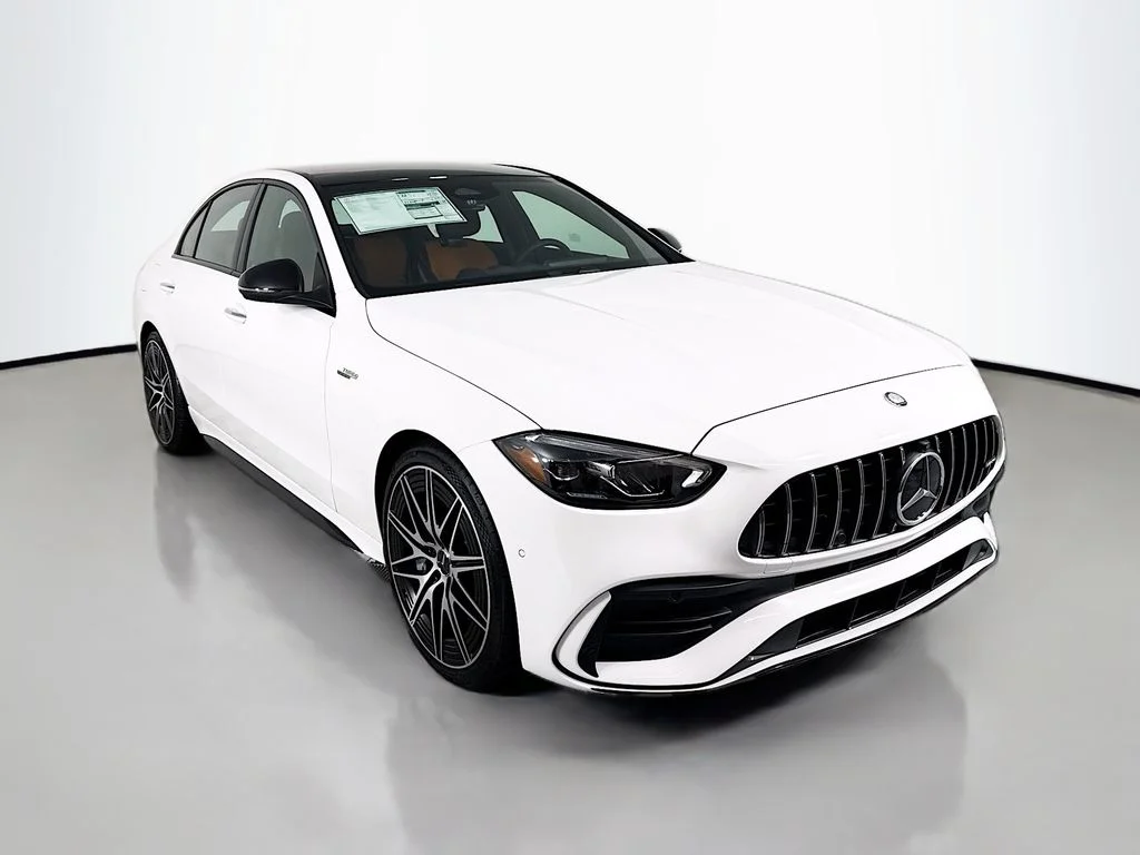 New 2026 Polar White Mercedes-Benz C 43 AMG® image 7
