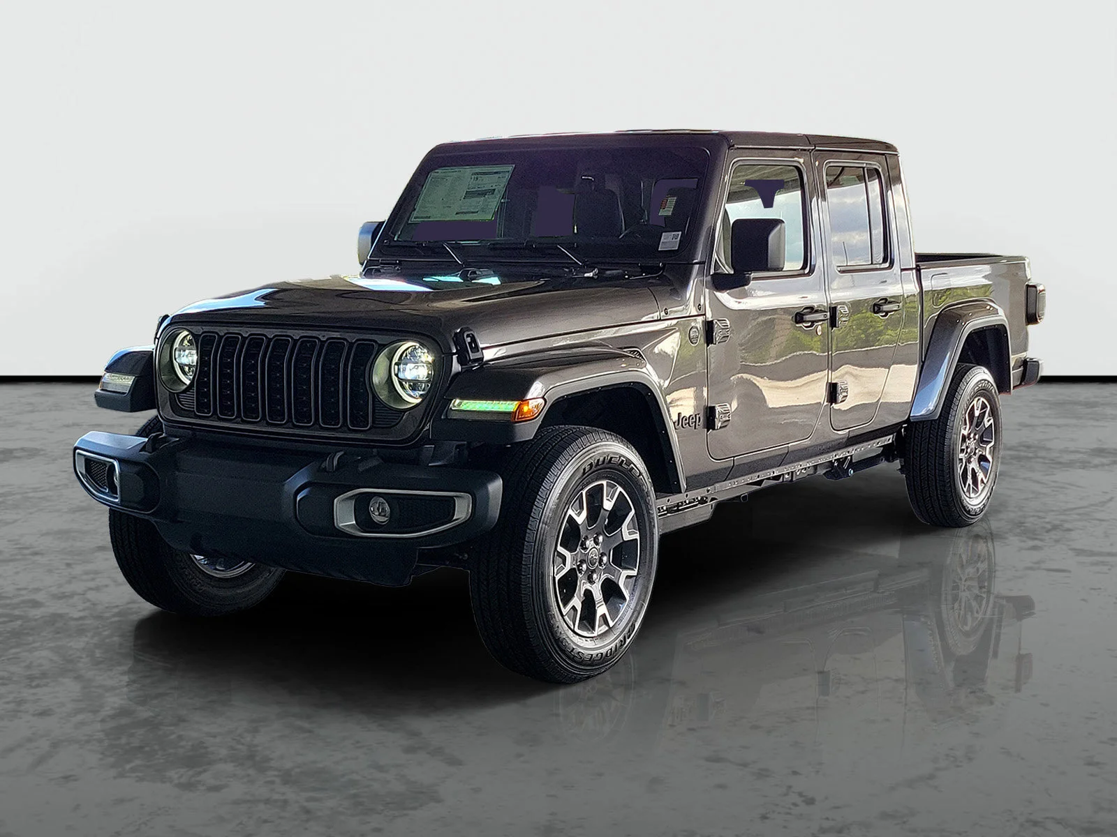 New 2026 Granite Crystal Metallic Clear-Coat Exterior Paint Jeep Sahara image 3