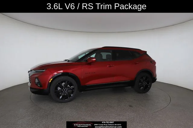 Used 2021 Red Chevrolet RS image 4
