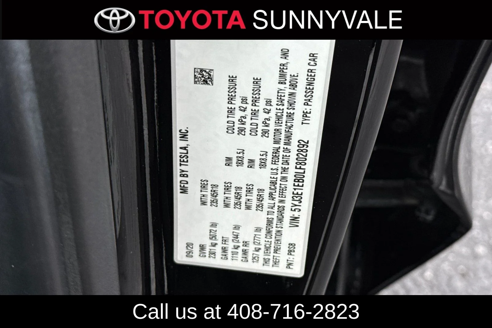 Used 2020 Black Tesla Long Range image 30