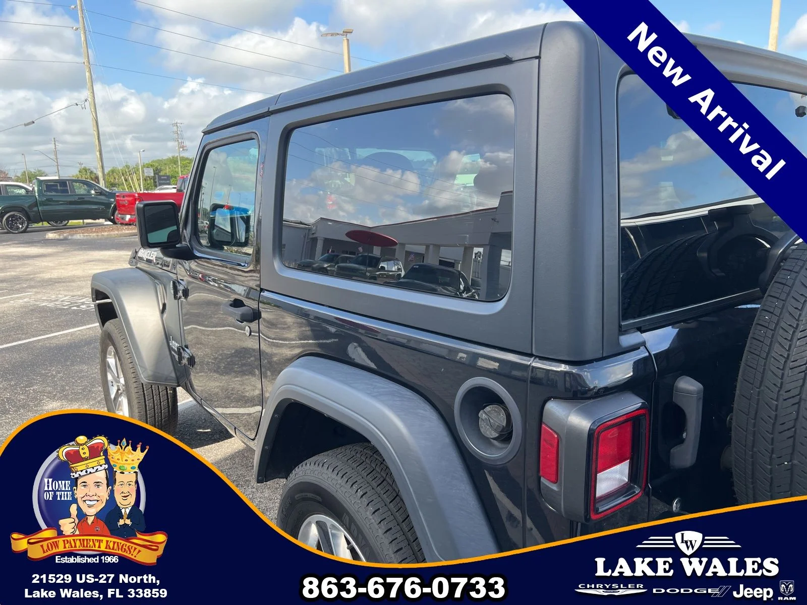 Certified Used 2020 Black Jeep Sport S image 6