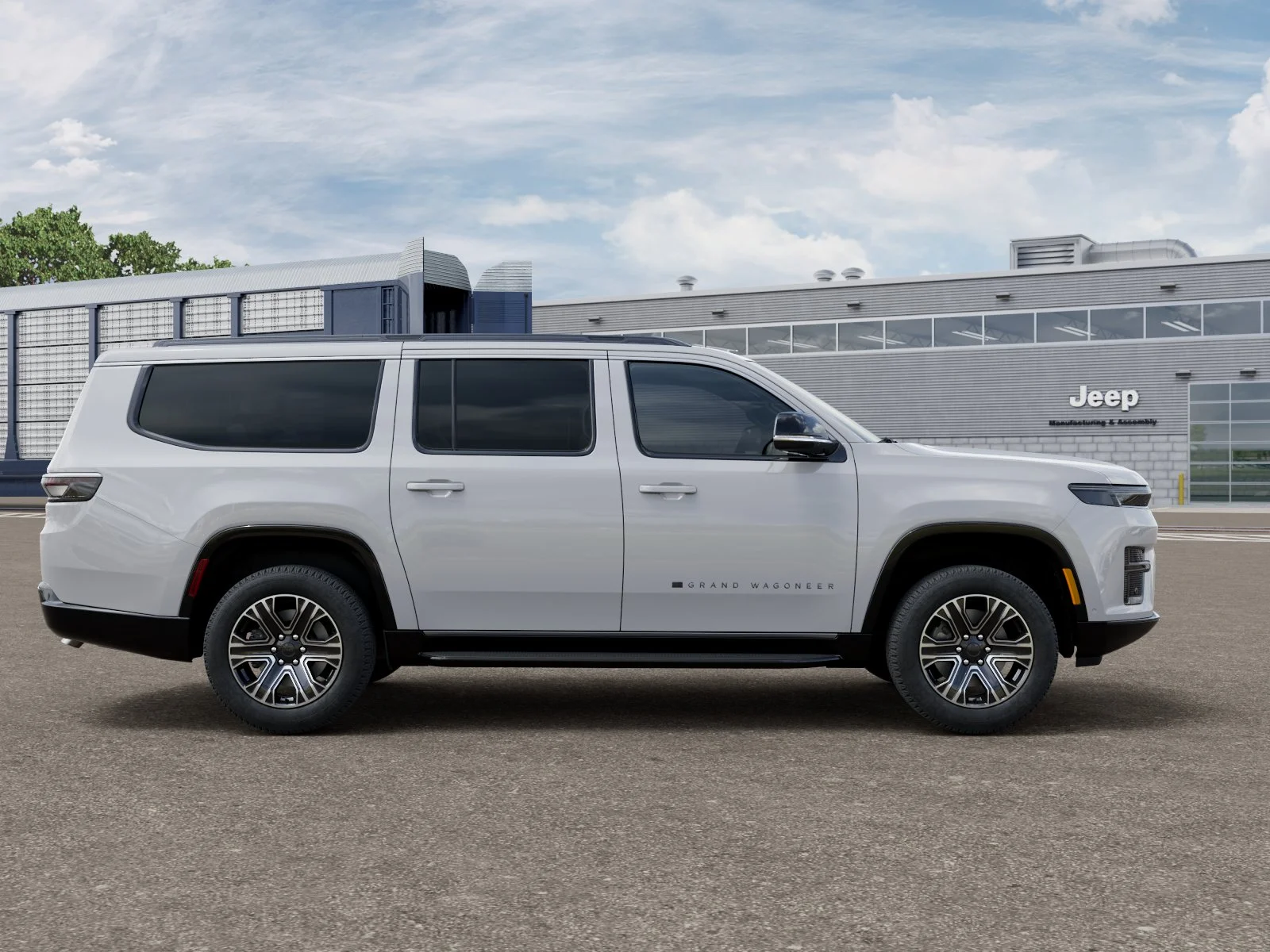 New 2026 Bright White Clear-Coat Exterior Paint Jeep  image 13