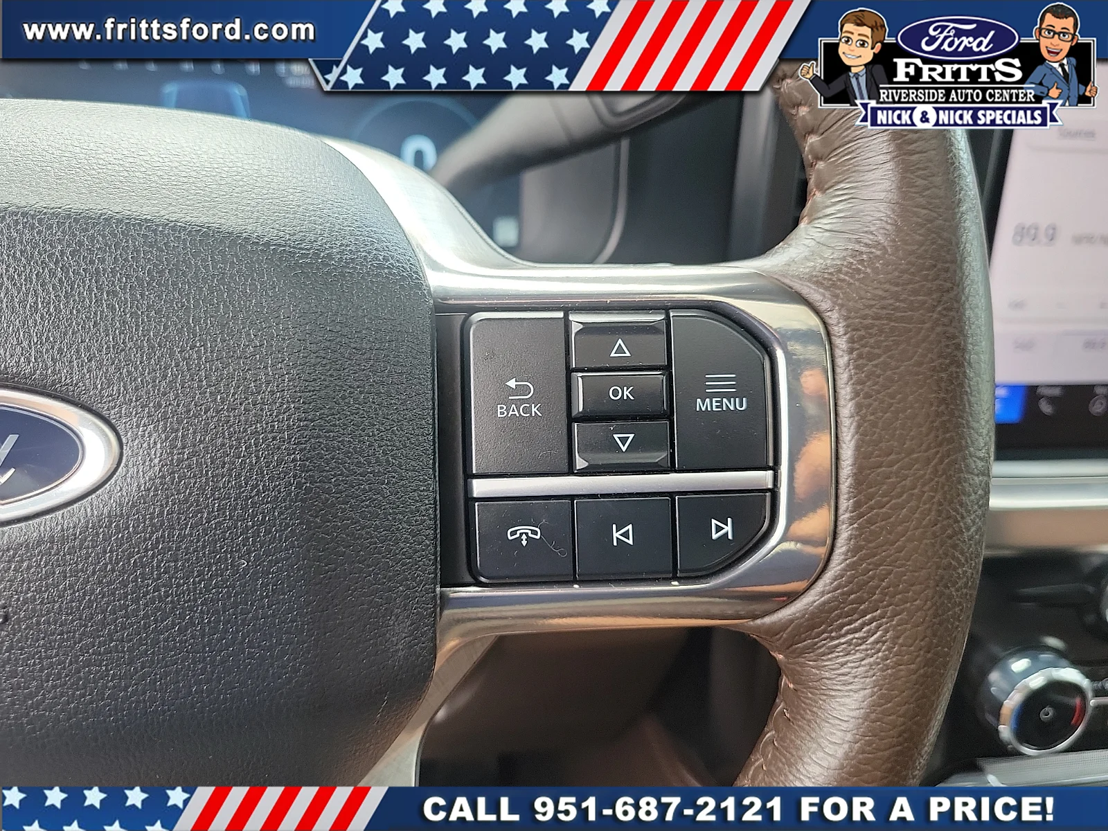 Certified Used 2024 Antimatter Blue Metallic Ford King Ranch image 7