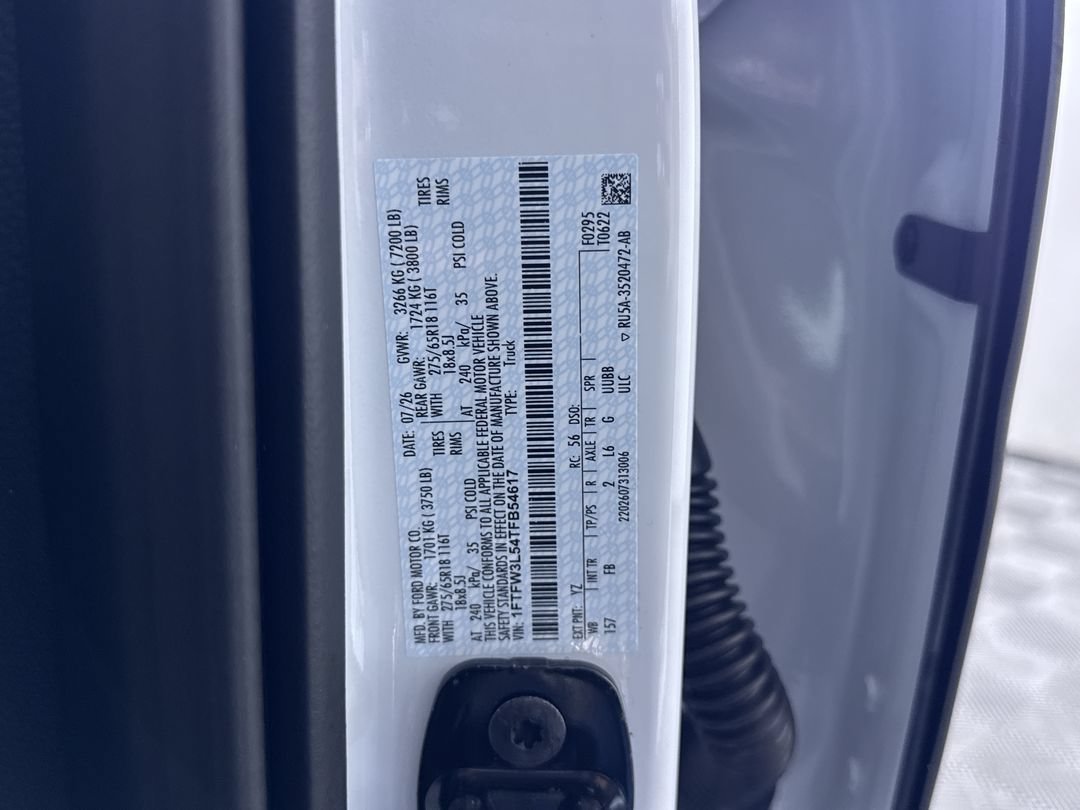 New 2026 Oxford White Ford XLT image 12