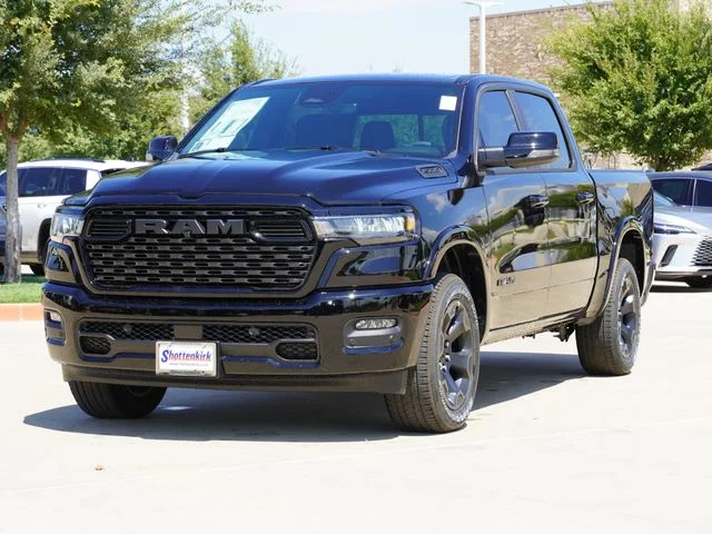 New 2026 Diamond Black Crystal Pearl-Coat Exterior Paint RAM Big Horn/Lone Star image 7