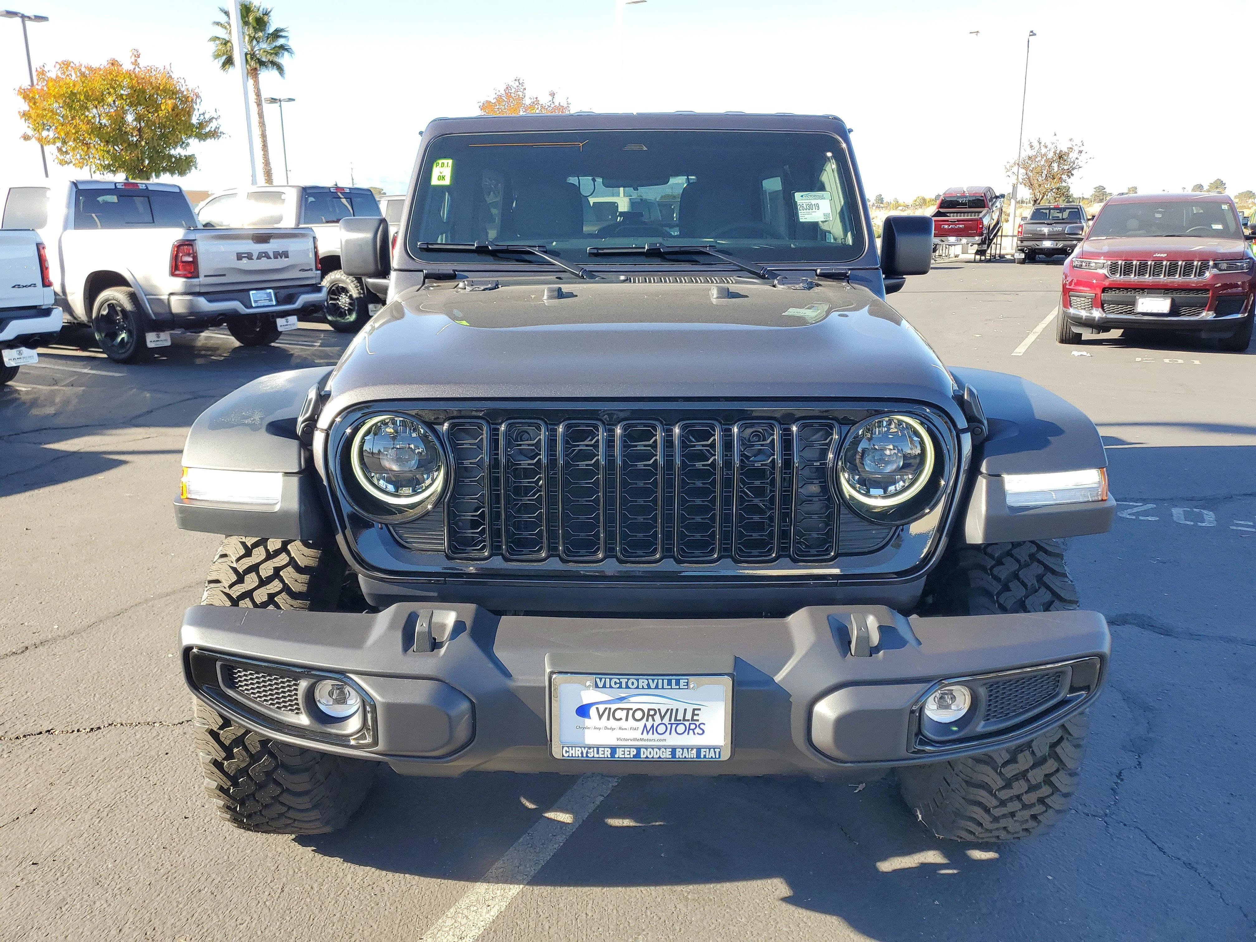 New 2026 Granite Crystal Metallic Clear-Coat Exterior Paint Jeep Willys image 9