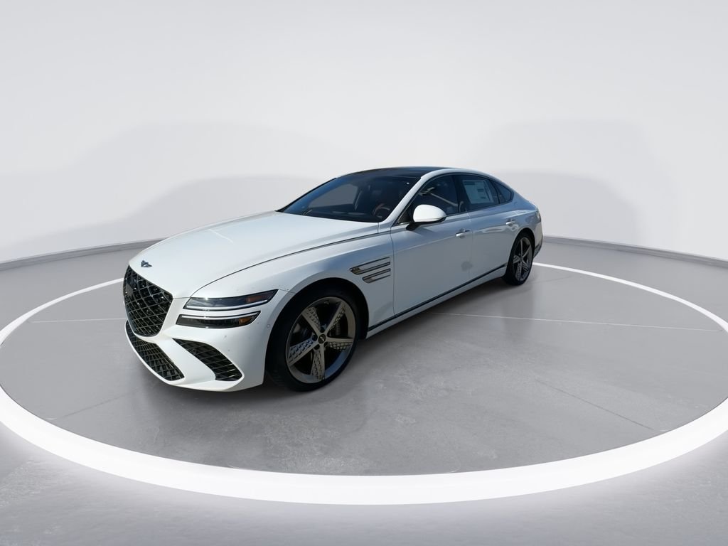 New 2026 White Genesis 3.5T SPORT PRESTIGE image 4