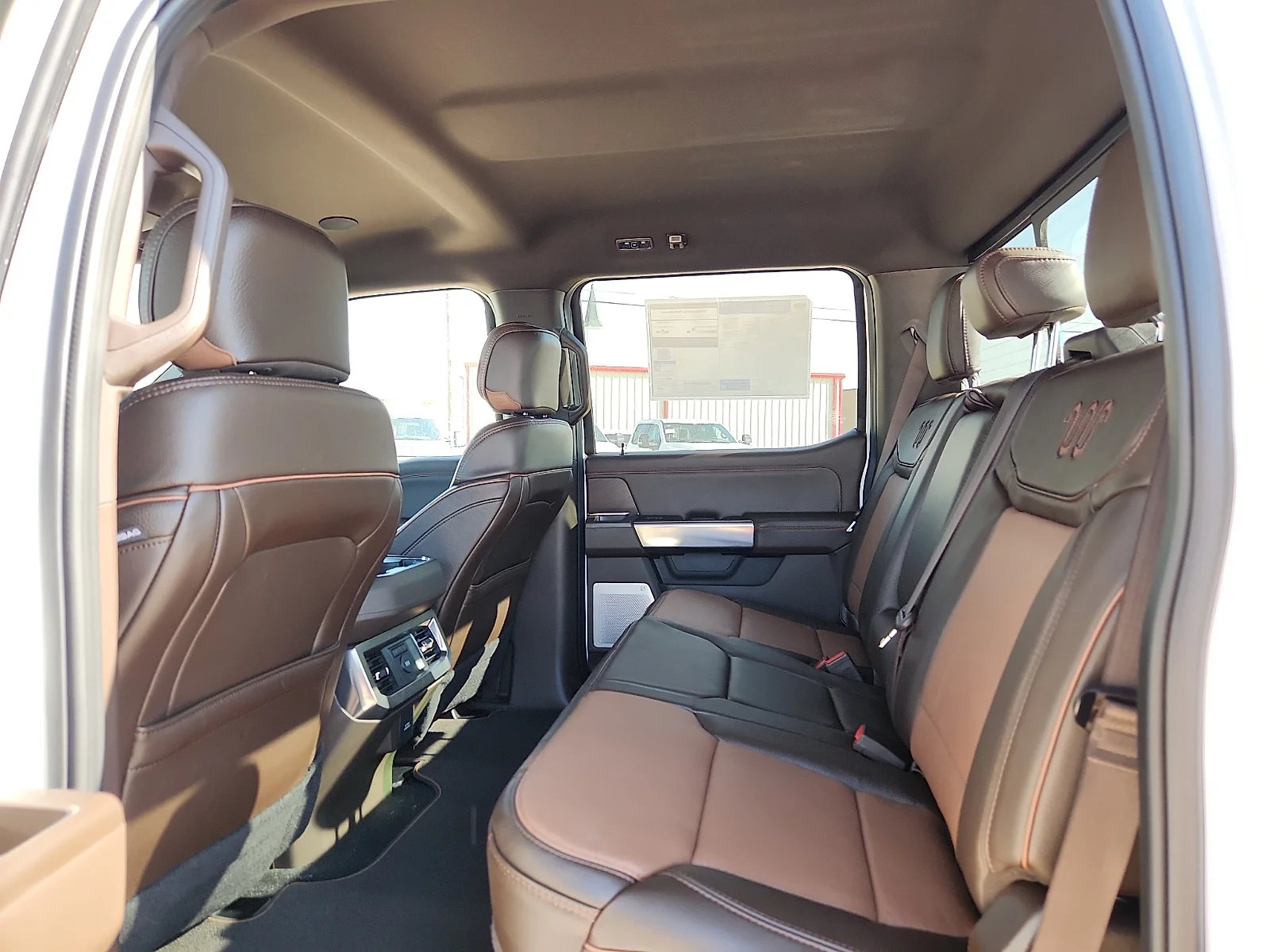 New 2026 Star White Metallic Tri-Coat Ford King Ranch image 18