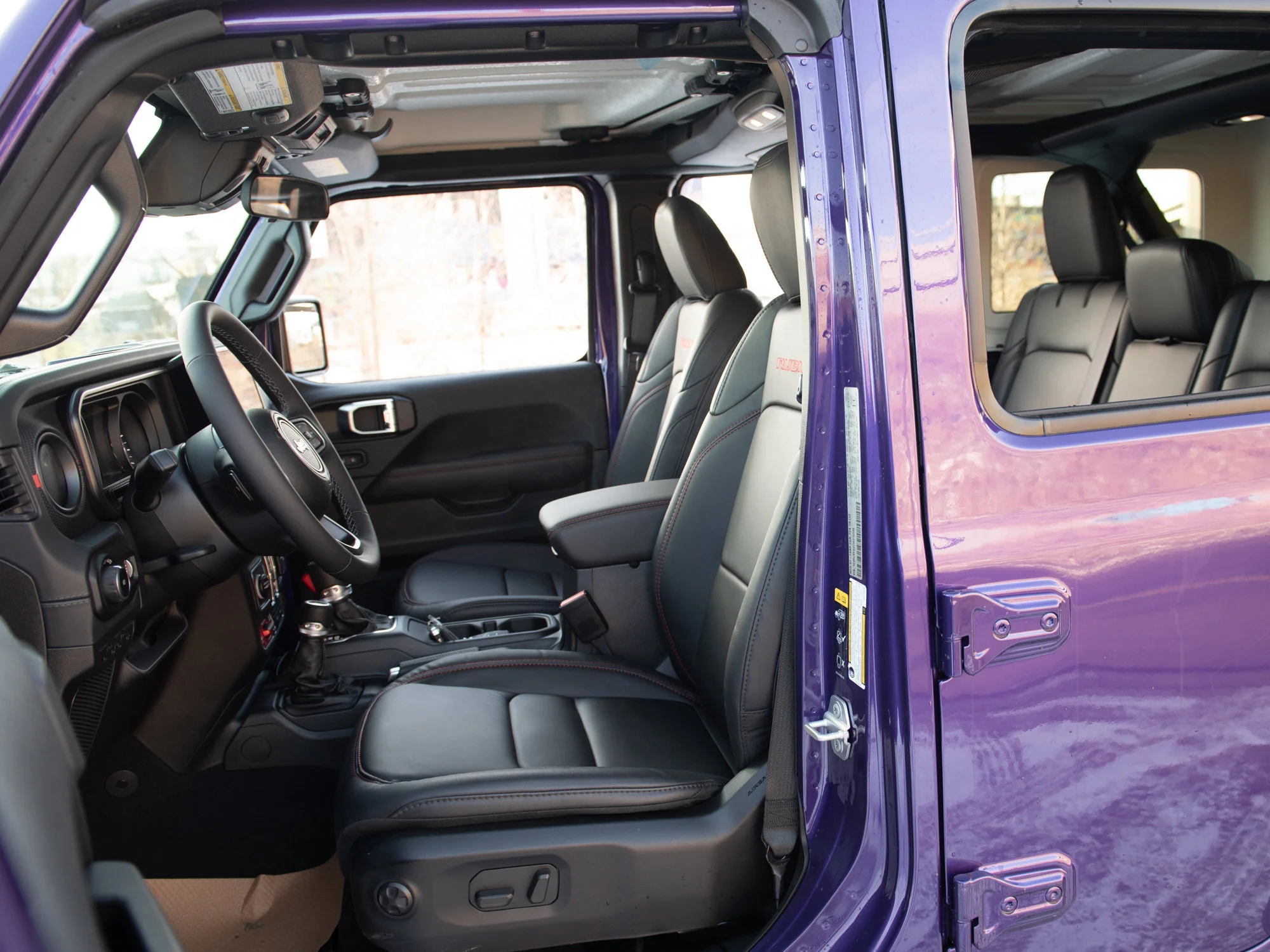 New 2026 reign Jeep Rubicon* 4 Door 4x4, Nappa Leather, Safety Group, Front/Rear Lockers image 18