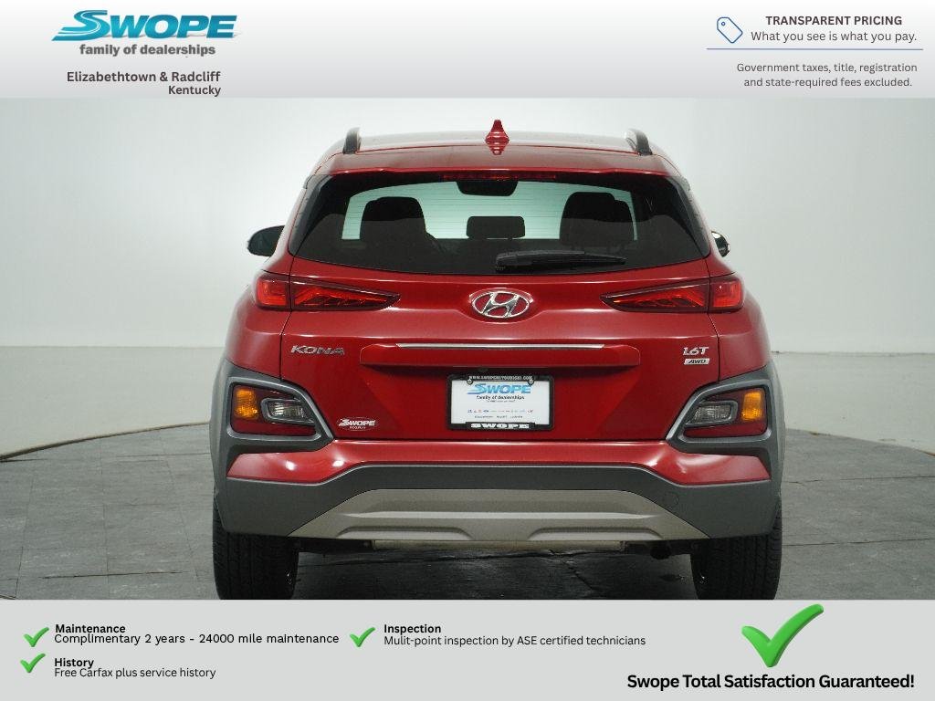 Used 2020 Pulse Red Hyundai Limited image 4