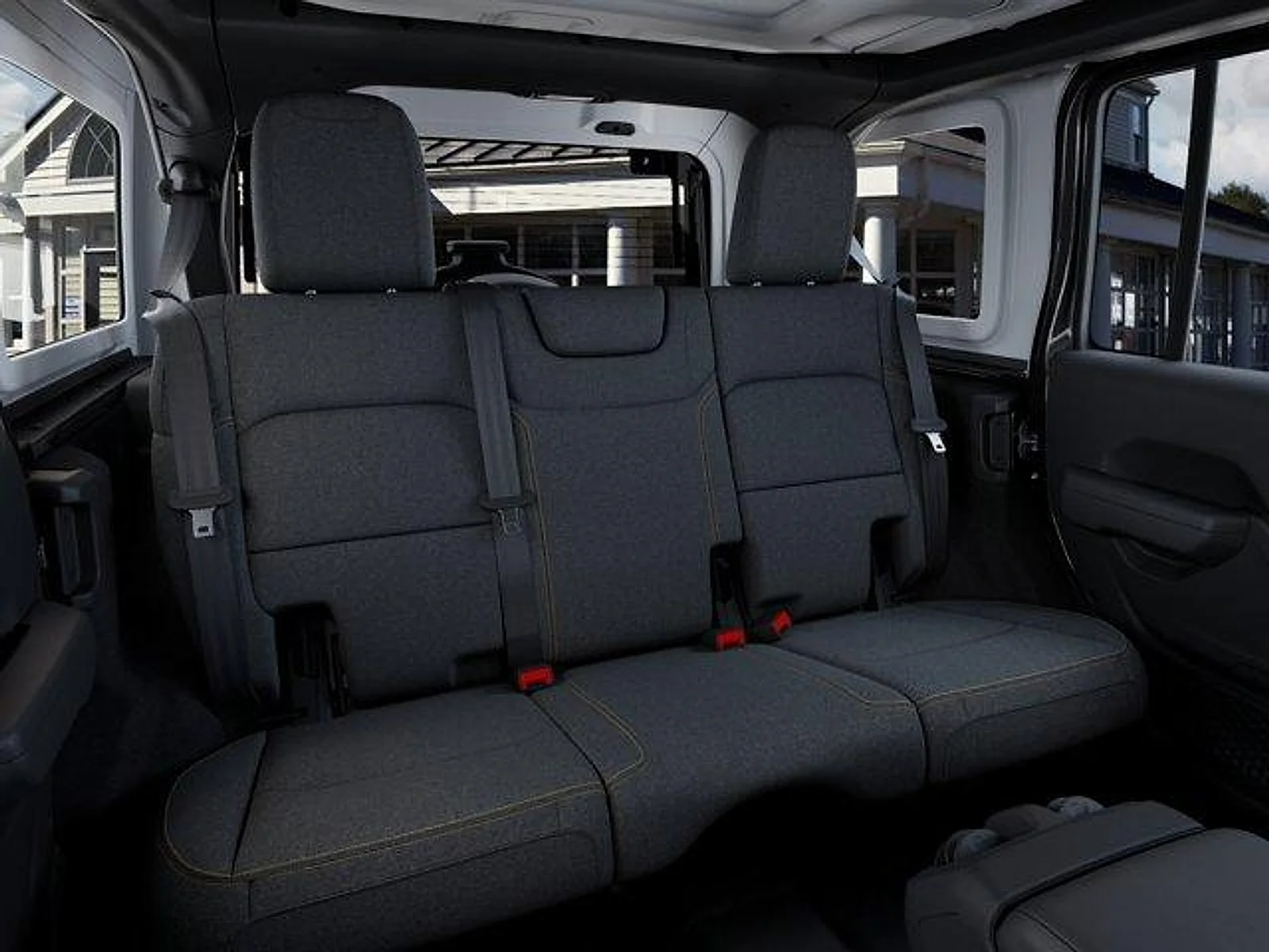 New 2026 Granite Crystal Metallic Clear-Coat Exterior Paint Jeep 4-Door Sport image 15