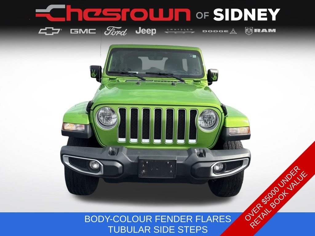 Used 2019 Green Jeep Unlimited Sahara image 8