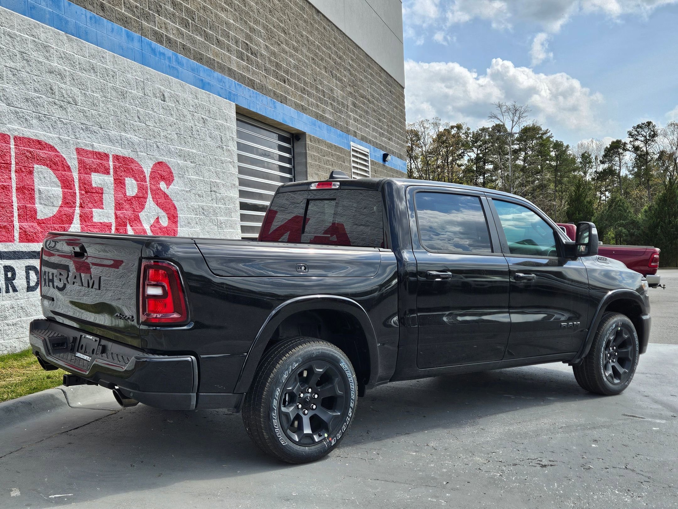 New 2026 Diamond Black Crystal Pearlcoat RAM Big Horn image 7