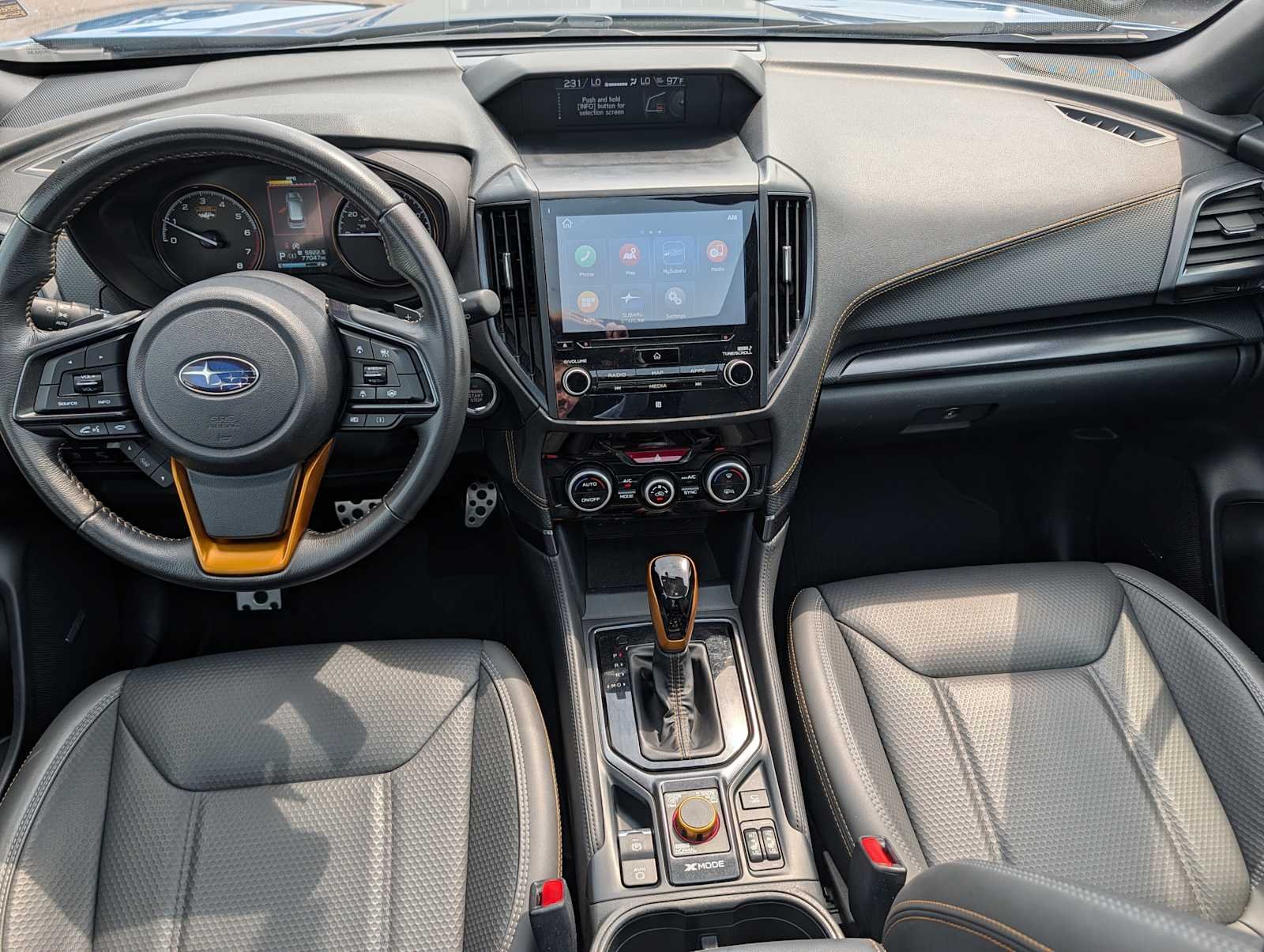Used 2022 Geyser Blue Subaru Wilderness image 17