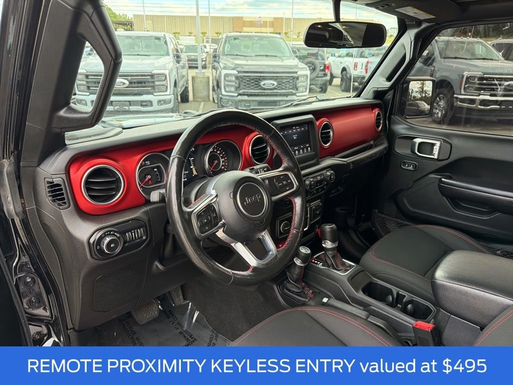 Used 2020 Black Clearcoat Jeep Unlimited Rubicon image 11