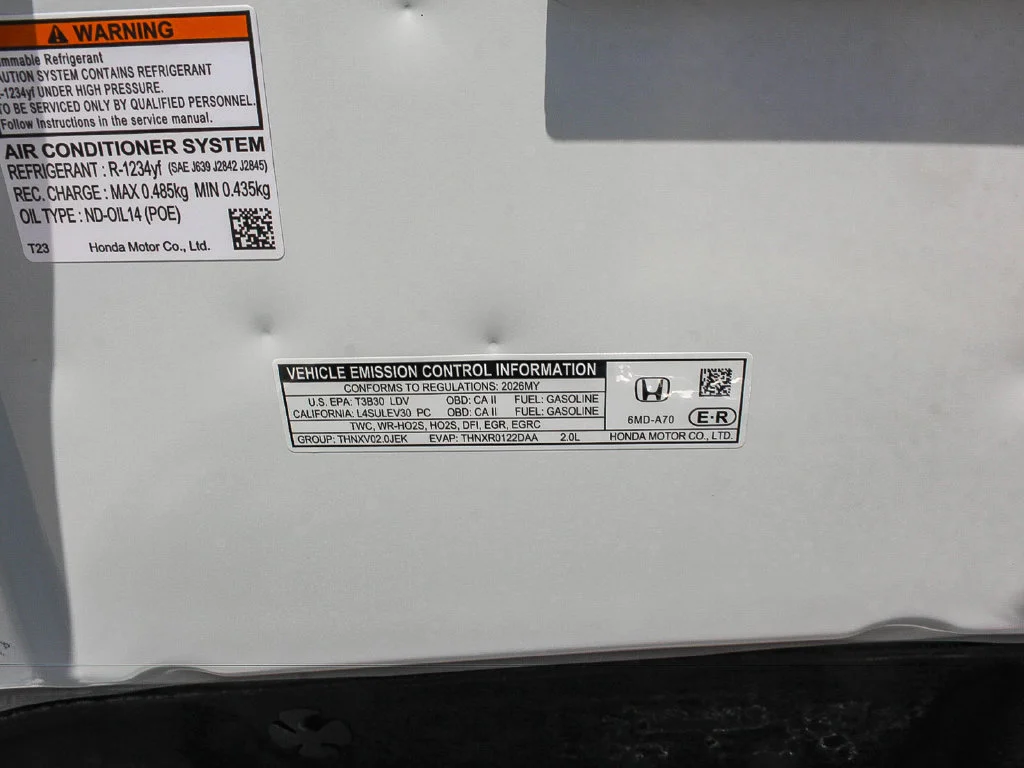 Certified Used 2026 Platinum White Honda Sport image 28