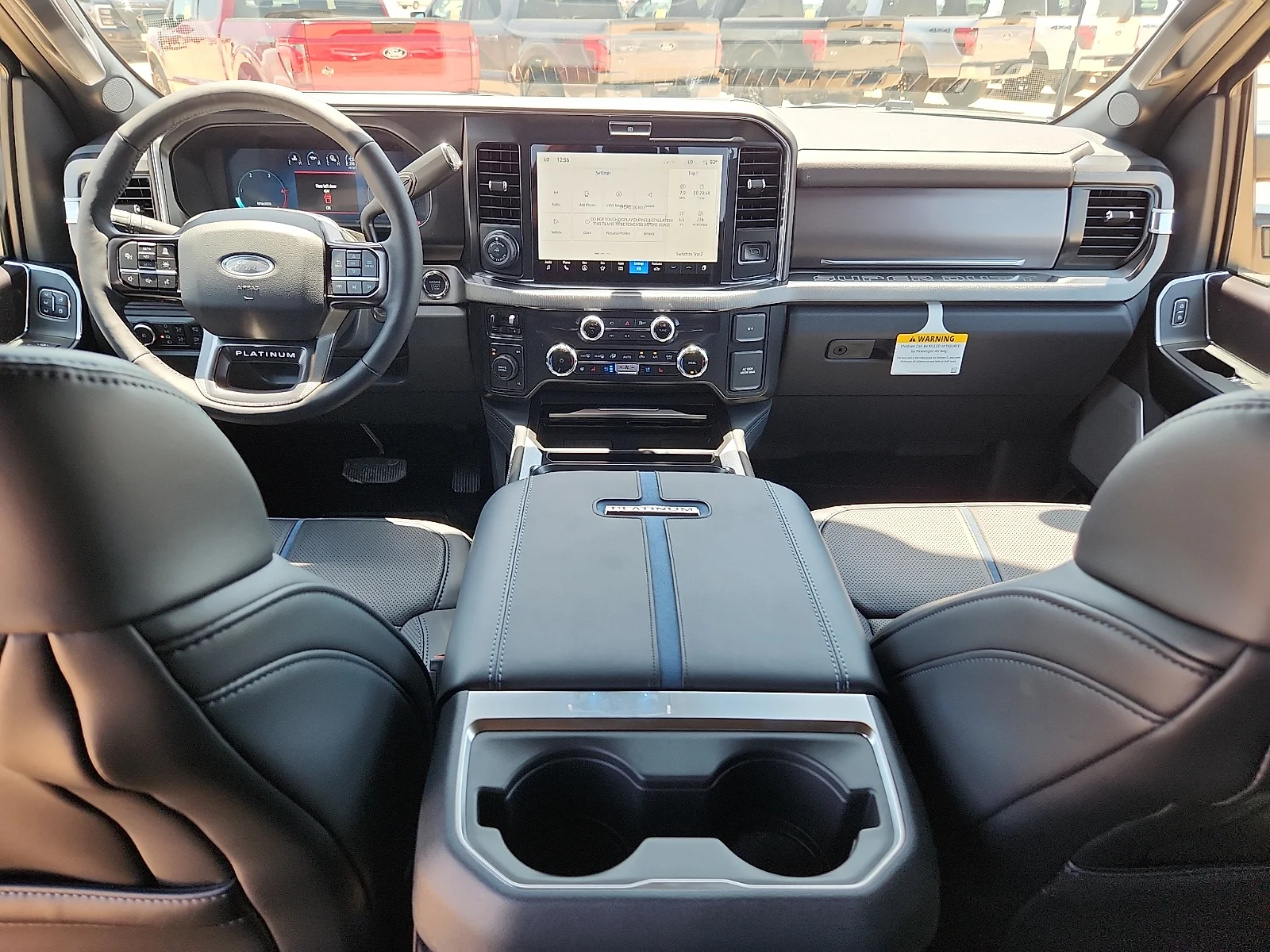 New 2026 Star White Metallic Tri-Coat Ford F-350® Platinum® image 13