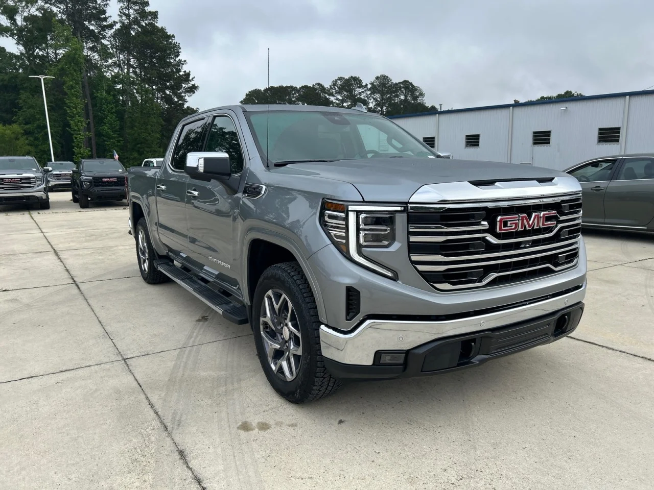 New 2026 Sterling Metallic GMC SLT image 2