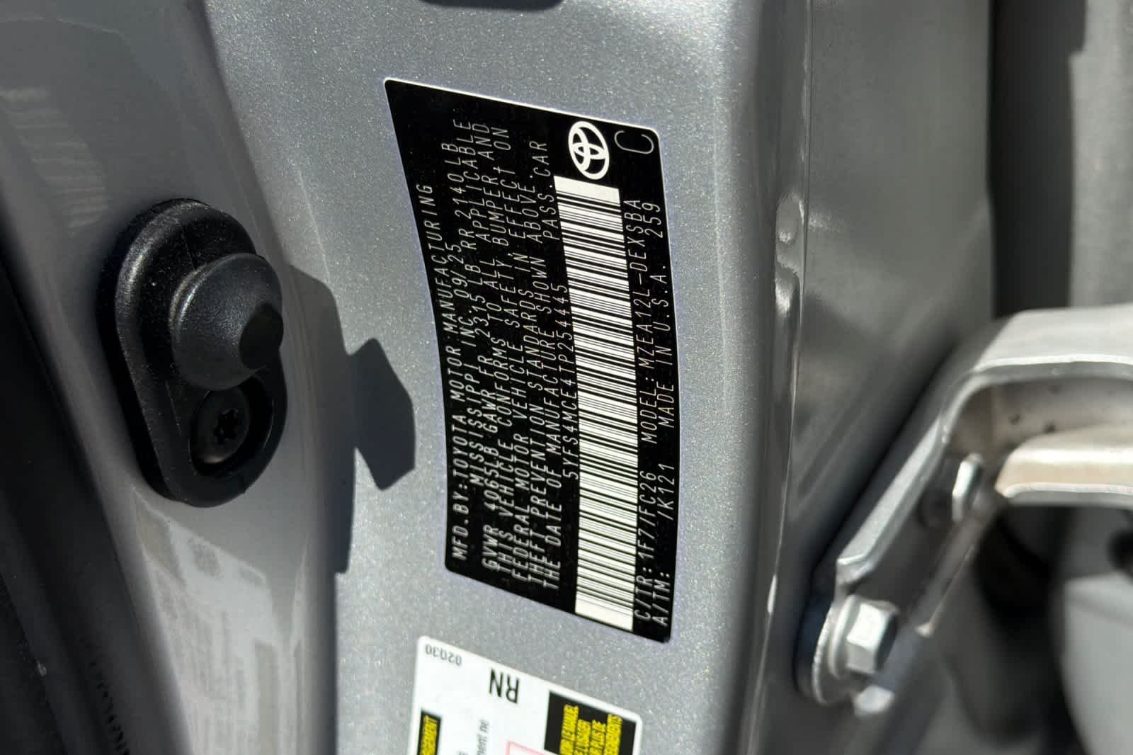 Used 2026 Classic Silver Metallic Toyota SE image 32