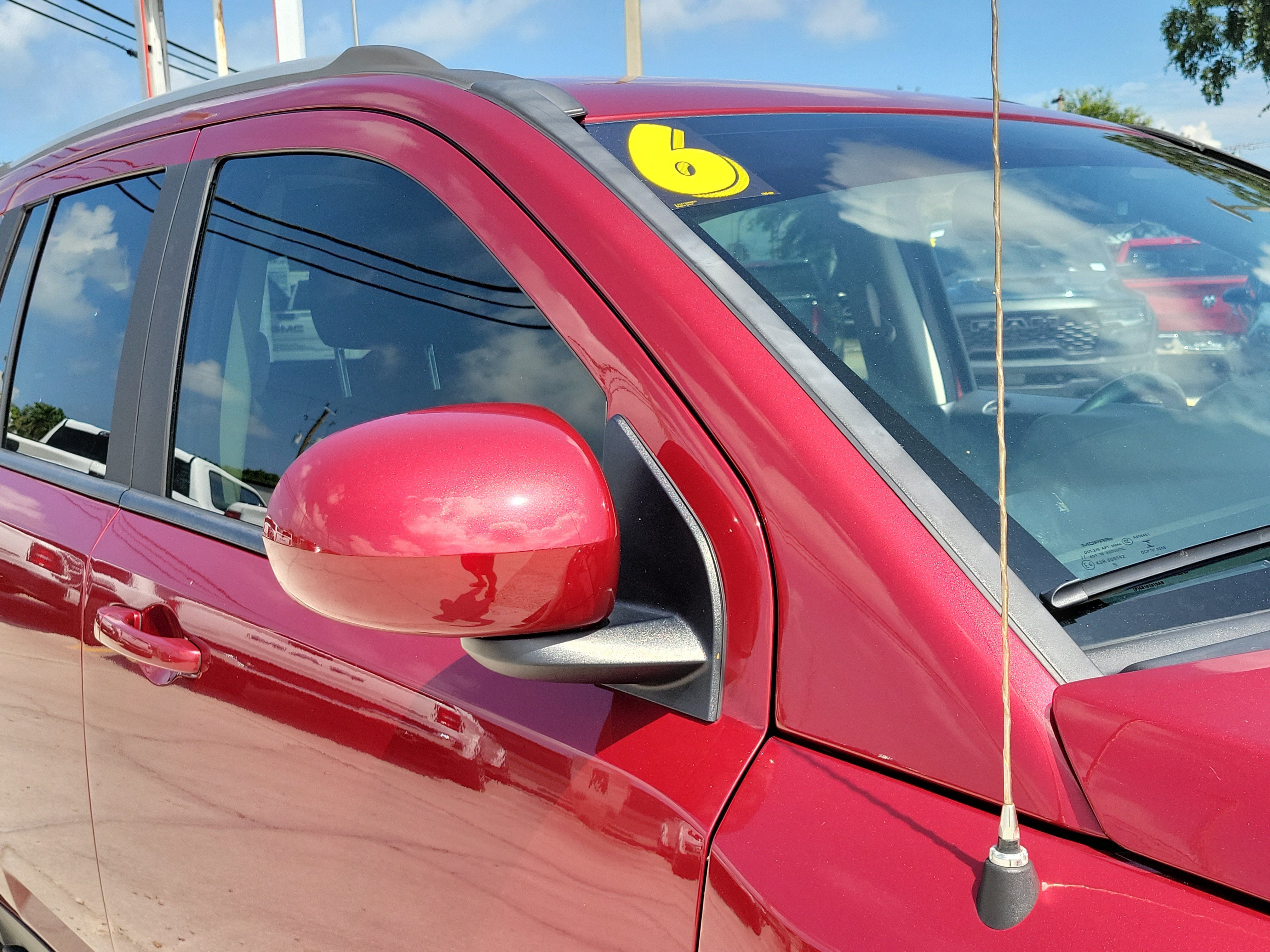 Used 2016 Deep Cherry Red Crystal Pearlcoat Jeep Latitude image 9